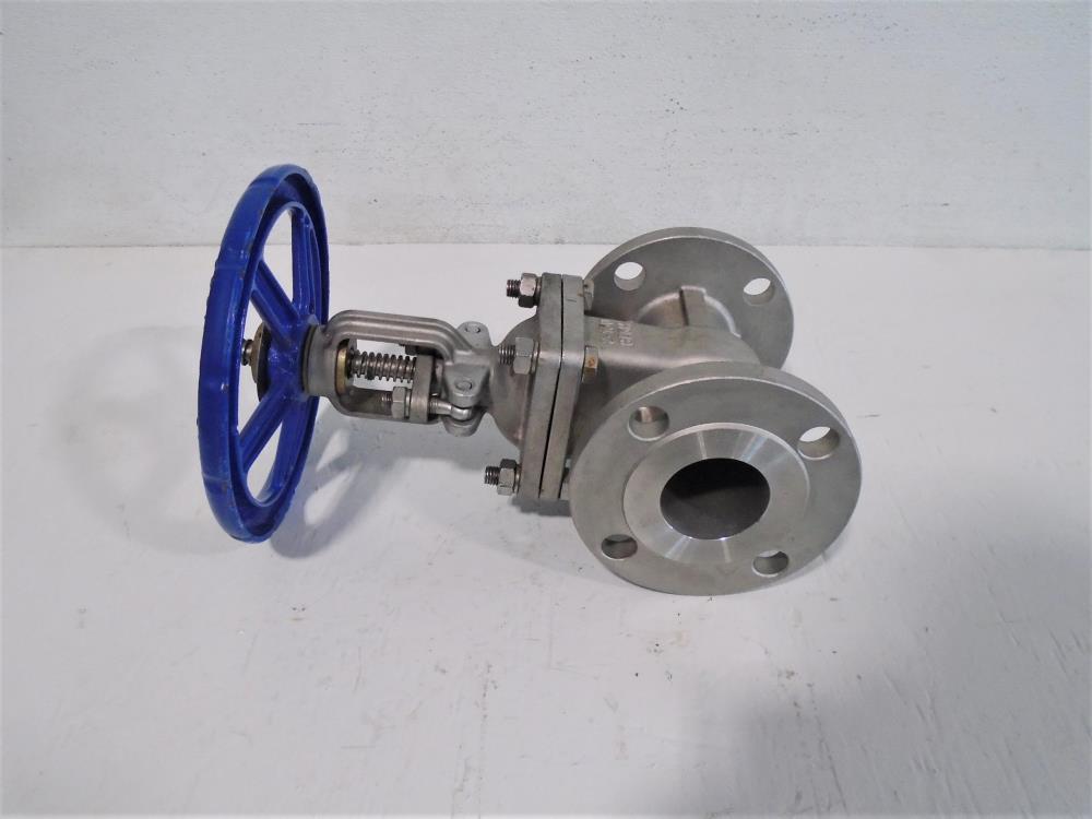 Chicago Valves 2" 150# CF8M Gate Valve, Fig #: 2611GR020